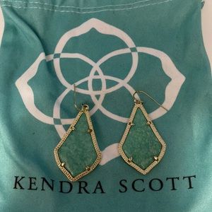 Kendra Scott Alex drop earrings gold